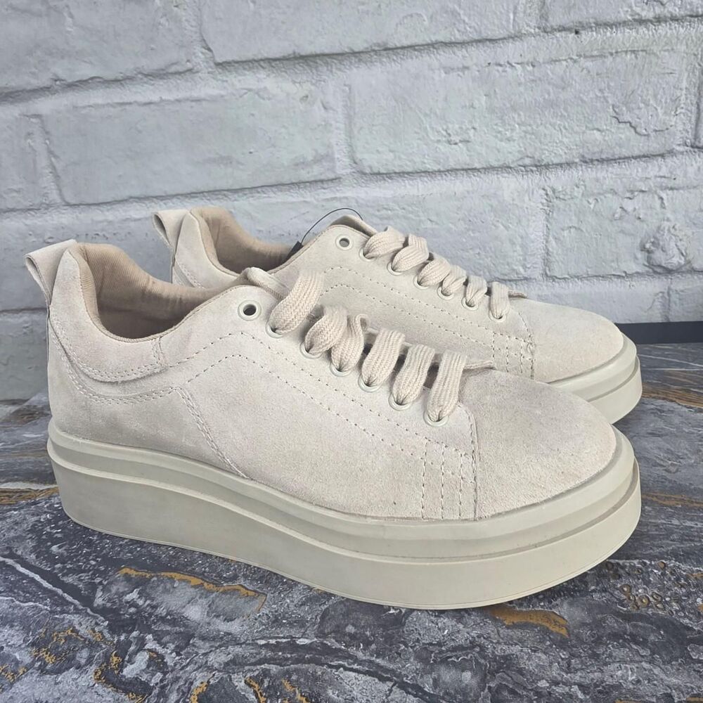 Zara Women's Cream Trainers